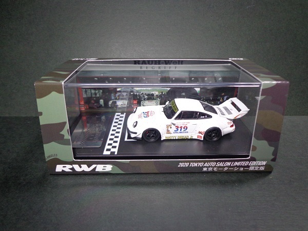 * Tarmac Works Tarmac Works 1/64 RWB 964 IDELERS #319 NATTY DREAD JR Tokyo auto salon 2020