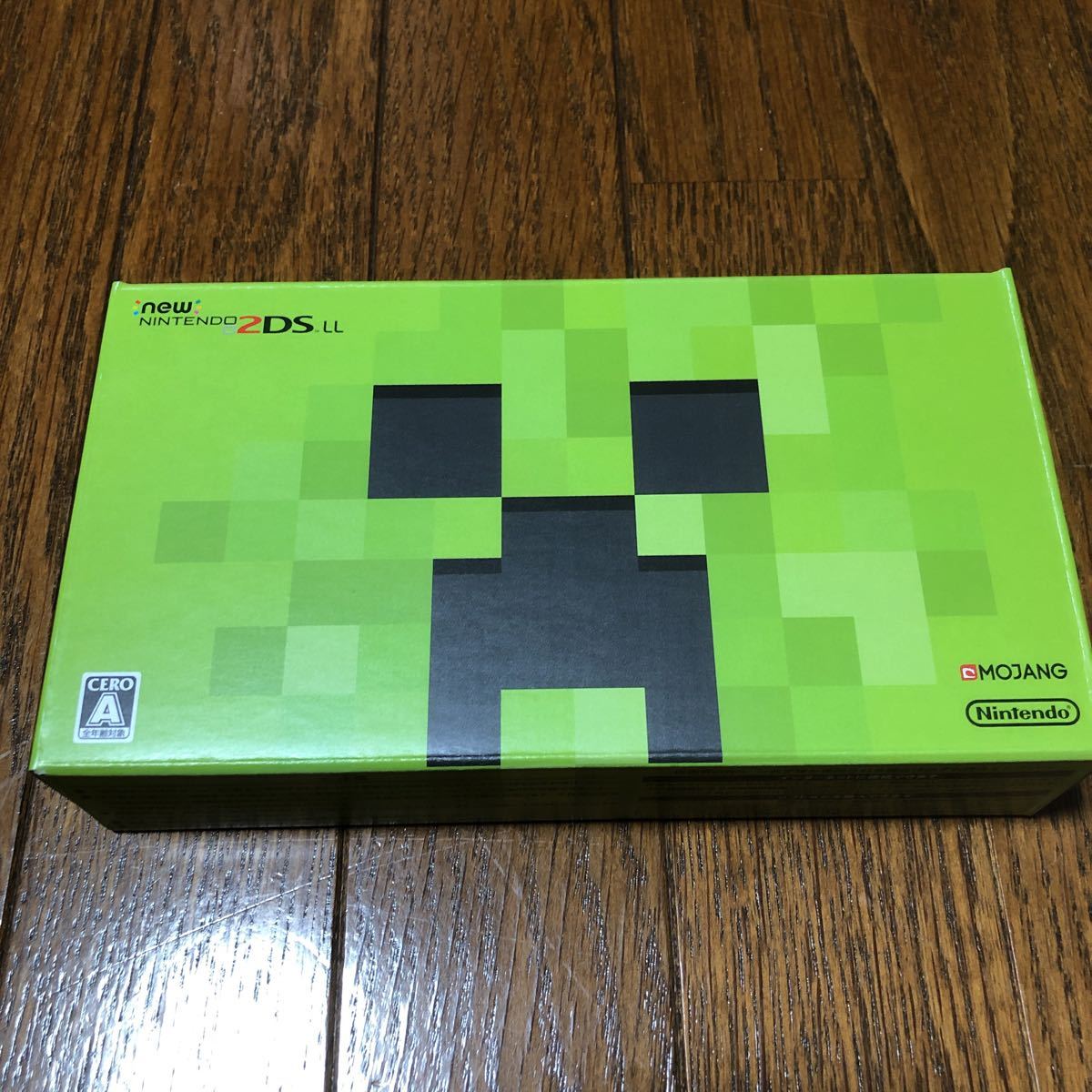 new ニンテンドー2DS LL マインクラフトクリーパー エディション 保証書付　新品未開封