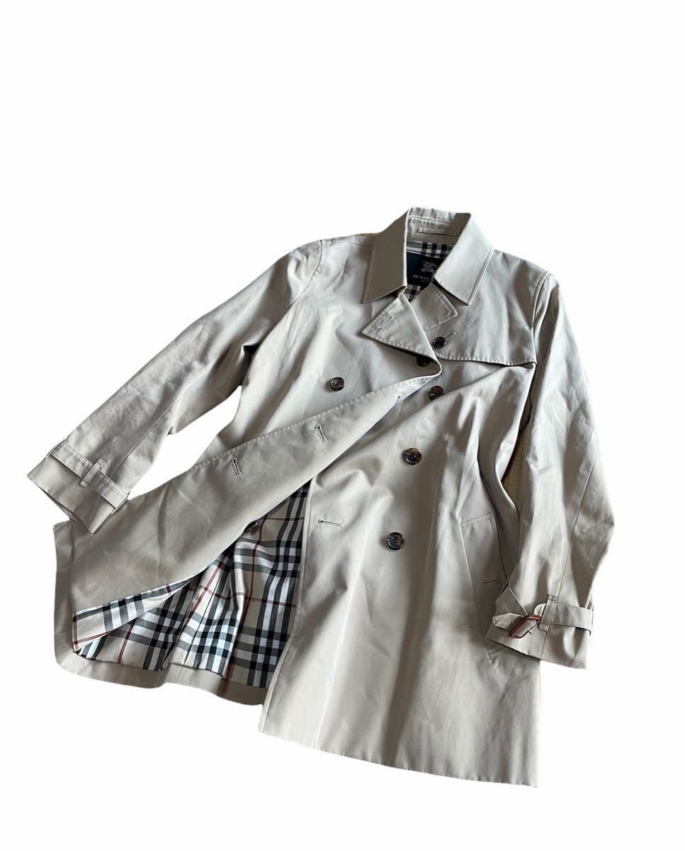 Burberry London トレンチコート ミドル チェック 38サイズ（¥18,780