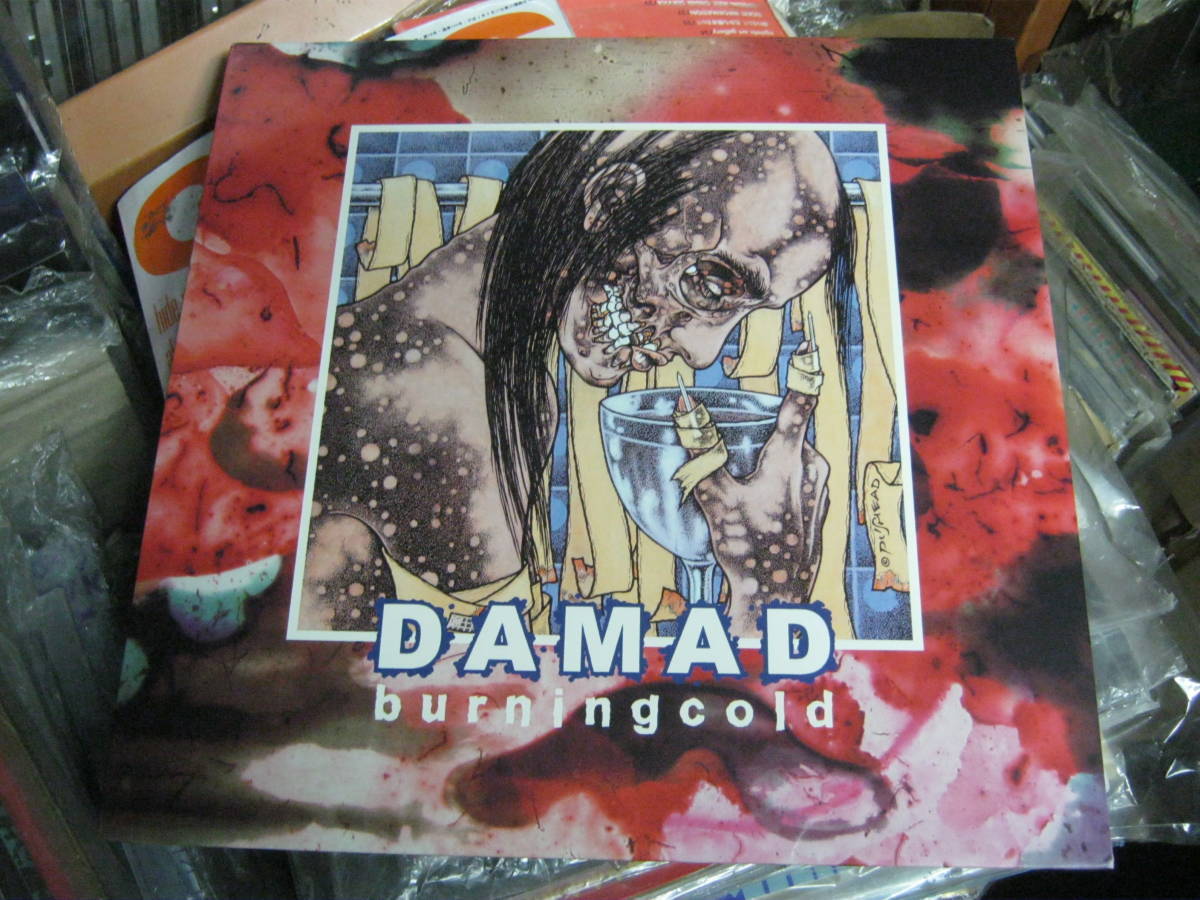 DAMAD / BURNING COLD U.S.LP ポスター付 PUSHEAD_画像1