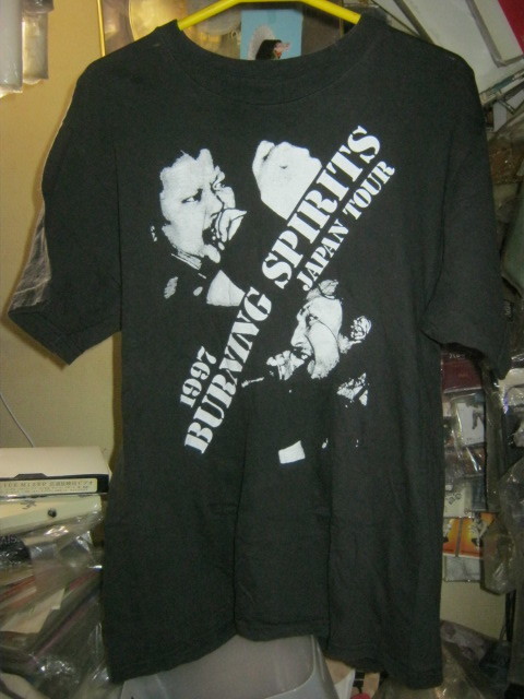 1997 BURNING SPIRITS JAPAN TOUR バーニングスピリッツ Tシャツ FORWARD ( DEATH SIDE ) 鉄アレイ NIGHTMARE JUDGEMENT