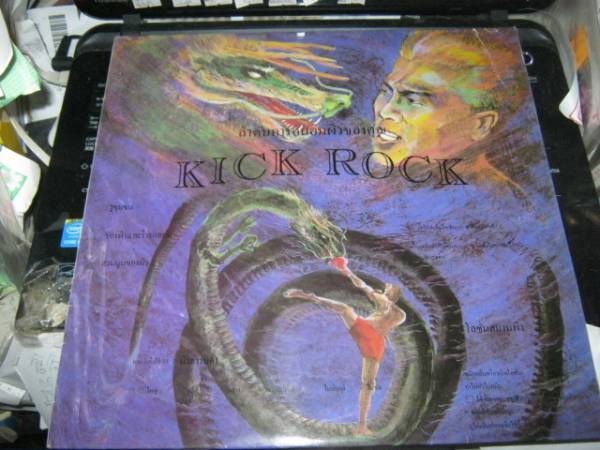 POISON ポイズン KICK ROCK LP POISON ARTS HUMAN ARTS SELFISH RECORDS_画像1