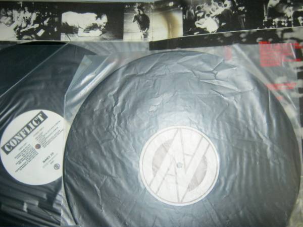 CONFLICT / TURNING......UK 2LP CRASS_画像3