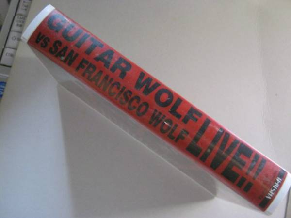 GUITAR WOLF ギターウルフ / vs SAN FRANCISCO WOLF LIVE VHS_画像2