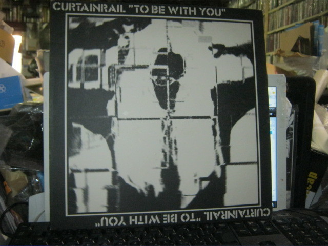 CURTAINRAIL curtain Laile / TO BE WITH YOU white record LP GAUZE
