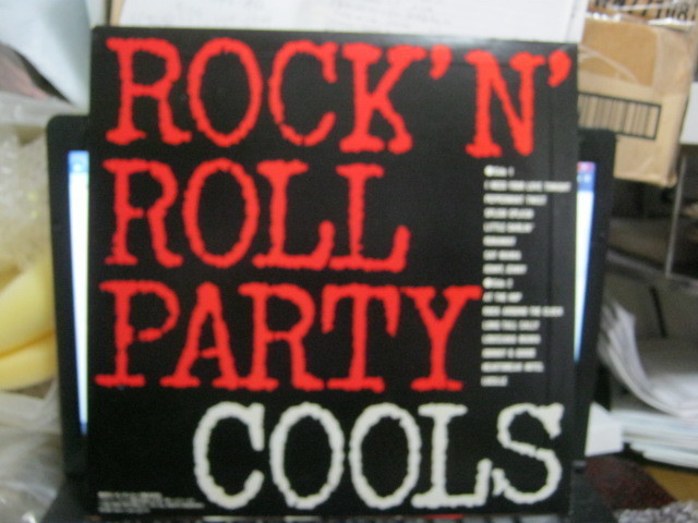 COOLS クールス / ROCK’N’ROLL PARTY LP 舘ひろし ジェームス藤木 水口晴幸 キャロル_画像2