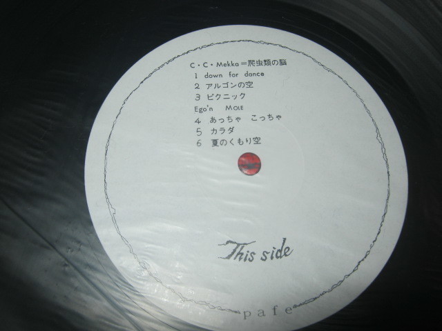 V.A. / VISION OF THE EMORTION 感情の風景たち LP C.C.Mekka Ego’n Mole Funeral Party Picture Record_画像4