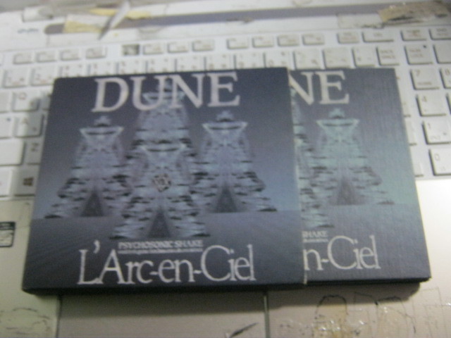 L´Arc-en-Ciel ラルクアンシエル / DUNE 通販限定CD ステッカー付 HYDE TETSU KEN SAKURA