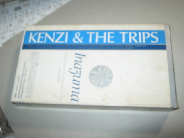 KENZI & THE TRIPS ケンヂ&ザ・トリップス / INAZUMA VHS スマ・ロ子 佐野俊樹 上田ケンジ JUN GRAY 佐藤シンイチロウ _画像1