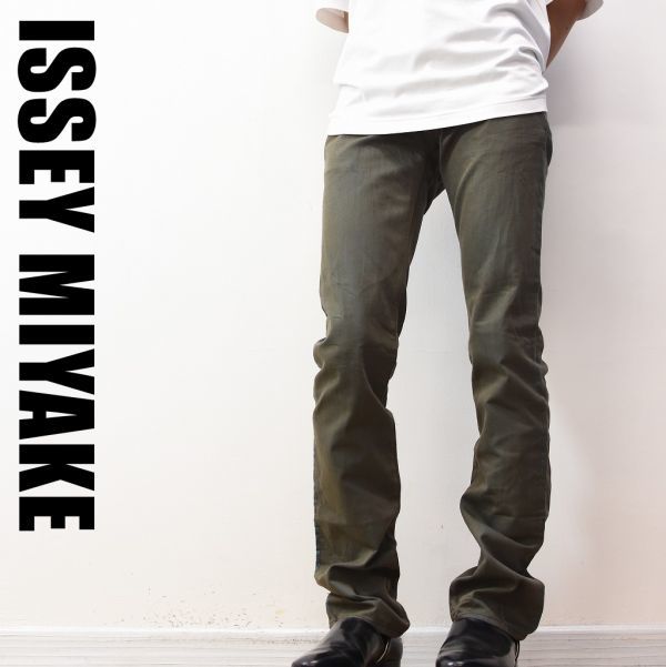最高級のスーパー ワーク ペンキ コーティング A.POC イッセイミヤケ MIYAKE ISSEY A0283 AW デニム archives 1size カーキ グレー ブルー ロゴ パンツ ボトムス 最高級のスーパー ワーク ペンキ コーティング A.POC イッセイミヤケ MIYAKE ISSEY A0283 AW デニム archives 1size カーキ グレー ブルー ロゴ パンツ ボトムス