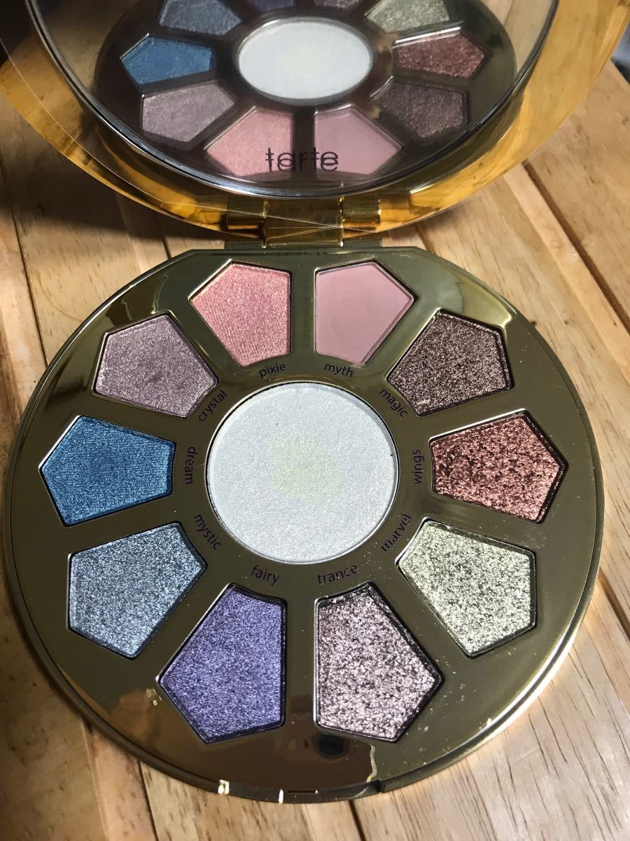 tarte☆アイシャドウパレット☆make believe in yourself☆残量多