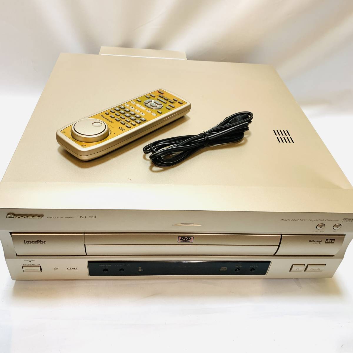 パイオニア DVD LD コンパチブルプレーヤー DVL-919 www.gastech.com.tr