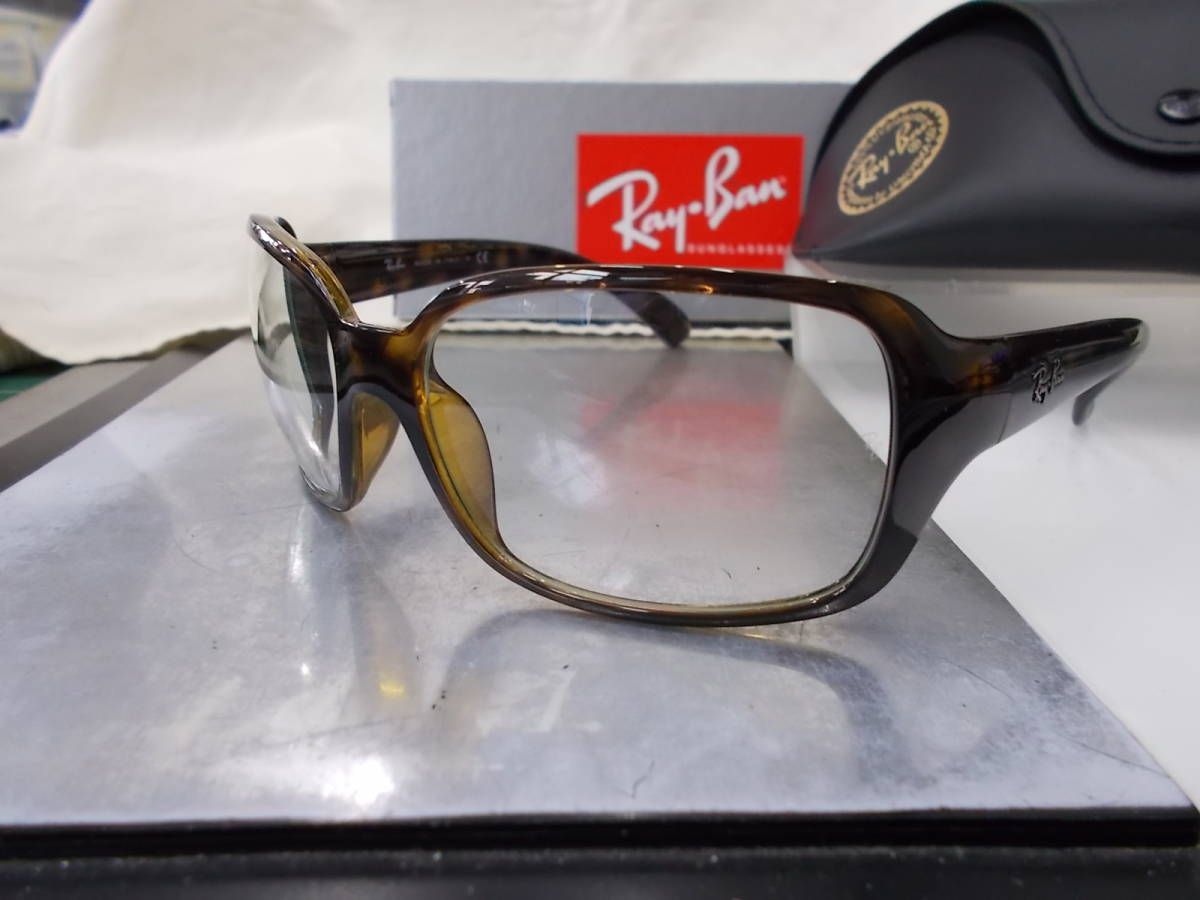 レイバン RayBan 超かっこいいサングラス RB4068-710/B5 お洒落 クリアレンズ_画像2