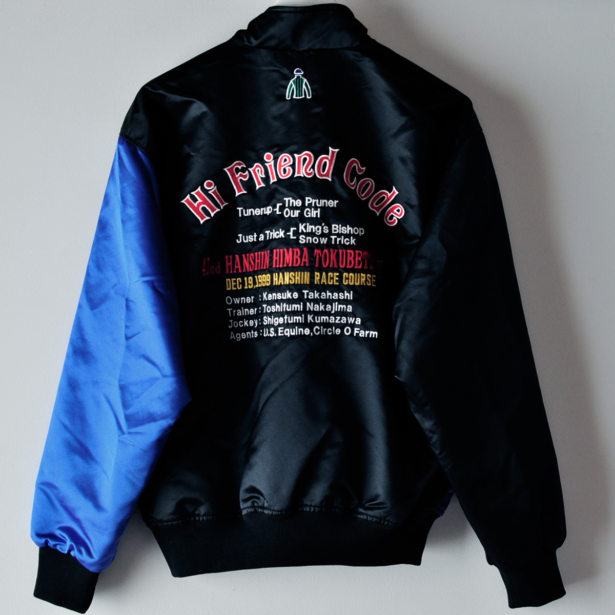 Yahoo!オークション - 非売美品 90s 競馬 スタッフ ブルゾン Yahoo!オークション - 非売美品 90s 競馬 スタッフ ブルゾン