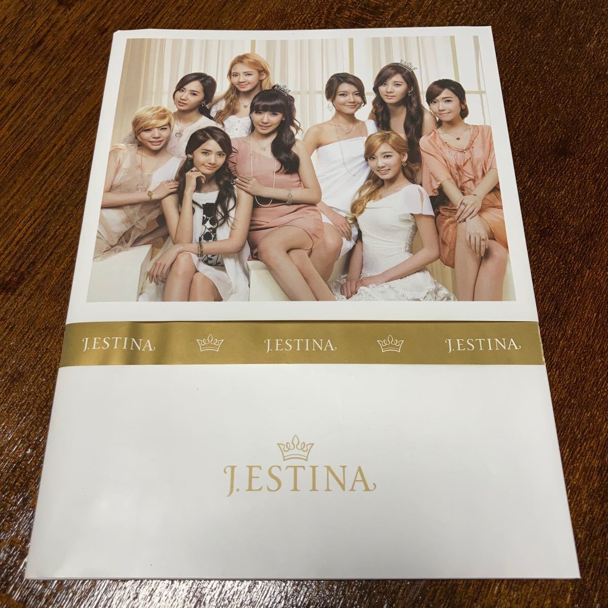 激レア　少女時代  SNSD J.ESTINA 2012 S/S リーフレット　ソニョシデ　Girls' Generation