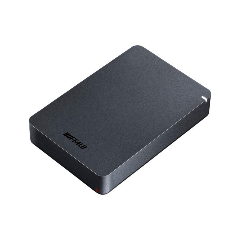新品 ポータブルHDD 4TB バッファロー BUFFALO HD-PGF4.0U3-GBKA USB3.1(Gen1) ブラック