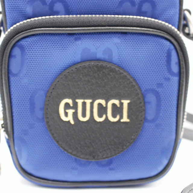 GUCCI グッチGucci Off The Grid ミニバッグ /ブルー GGナイロン_画像3