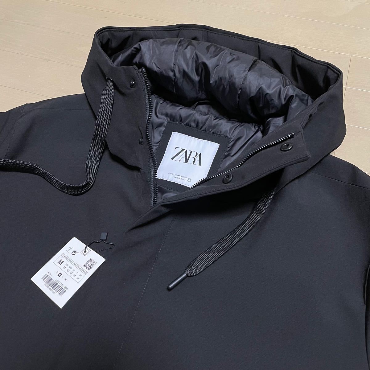 未使用 ZARA MEN 中綿 ダウンジャケット 黒|Yahoo!フリマ(旧 未使用 ZARA MEN 中綿 ダウンジャケット 黒|Yahoo!フリマ(旧