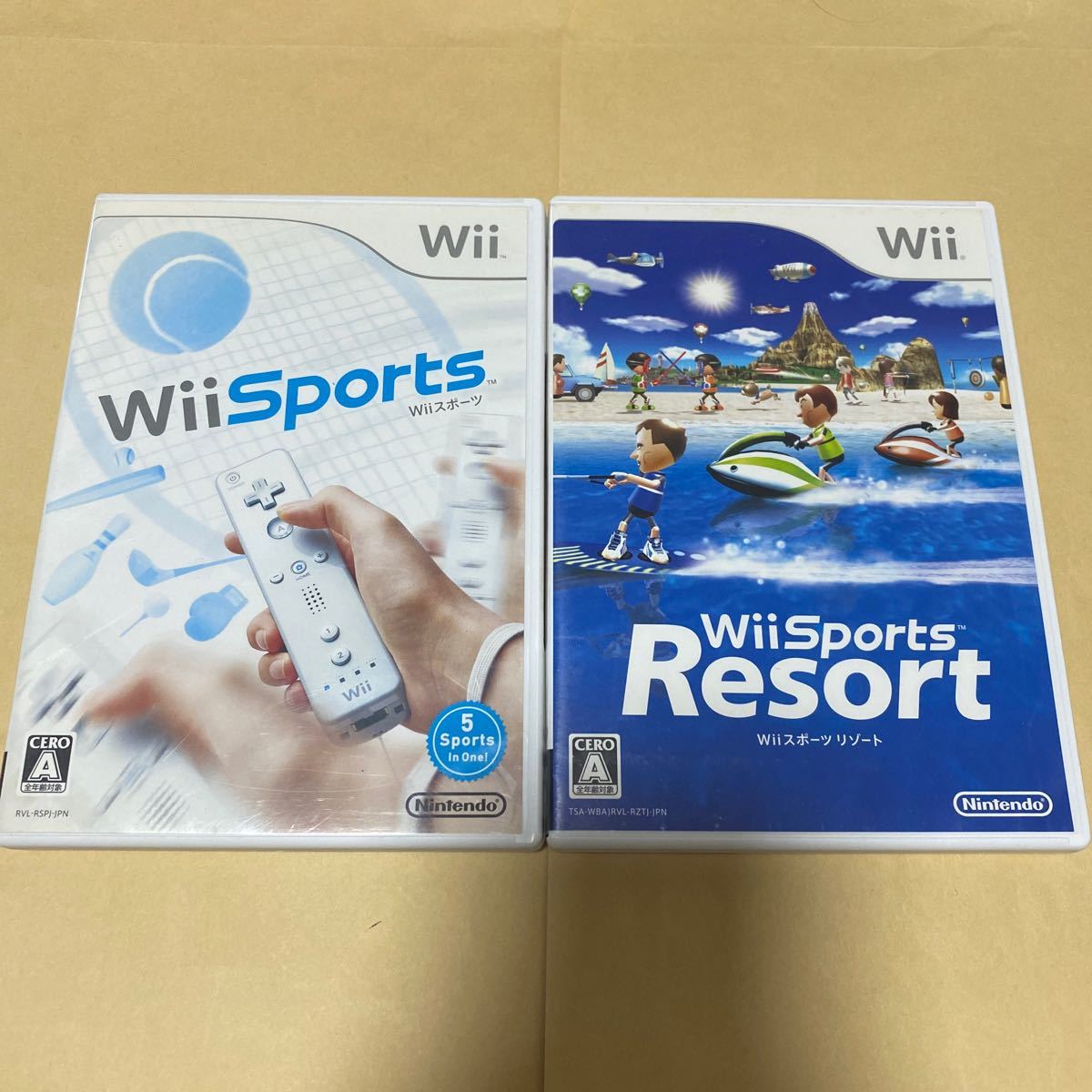 WiiスポーツとWiiスポーツリゾート Wii