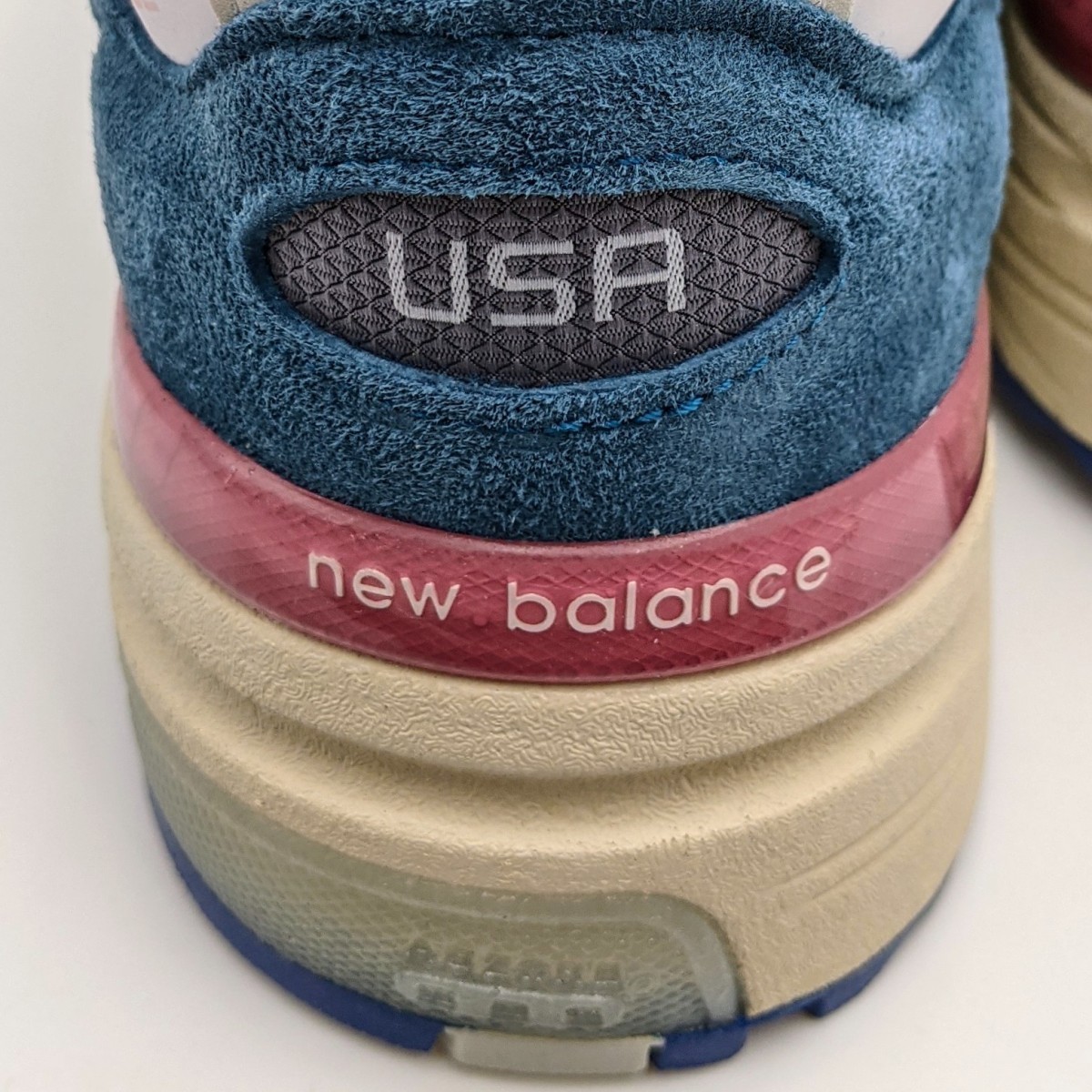 26cm ワイズ:D ニューバランス M992NT New Balance メンズ スニーカー 靴 BLUE/PINK/ブルー/ピンク/青/水色_画像6