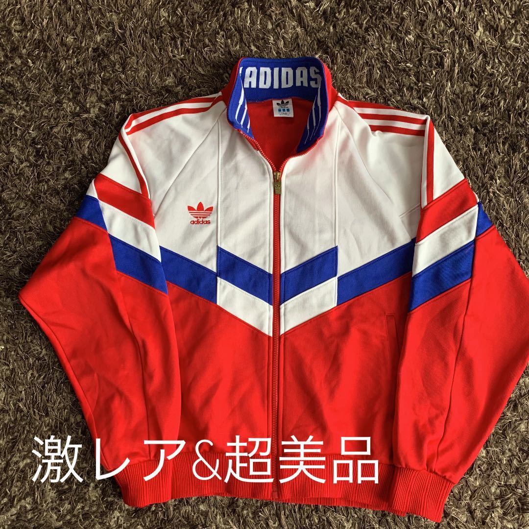 年中無休】 アディダス adidas ジャージ デサント製 激レア&超美品