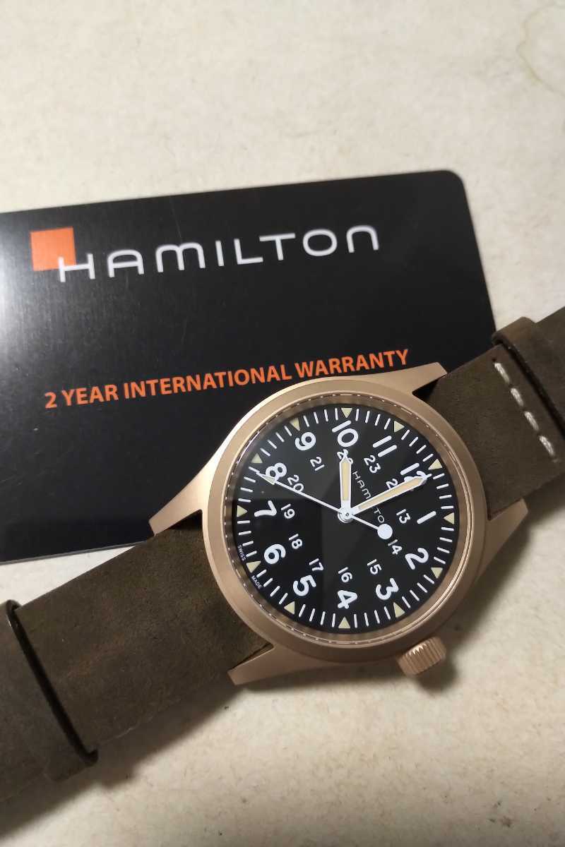 卸売り卸売り腕時計 ハミルトンカーキブロンズ 新品未使用 腕時計