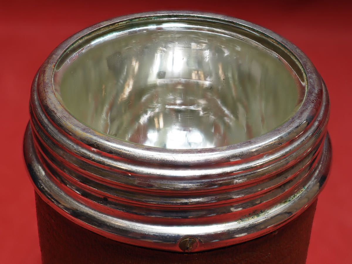 サーモス 保温容器 WW2 戦時下 ドイツ軍 実物 小型 コーヒー または スープ等の保温容器 内部真空ガラス製_画像4