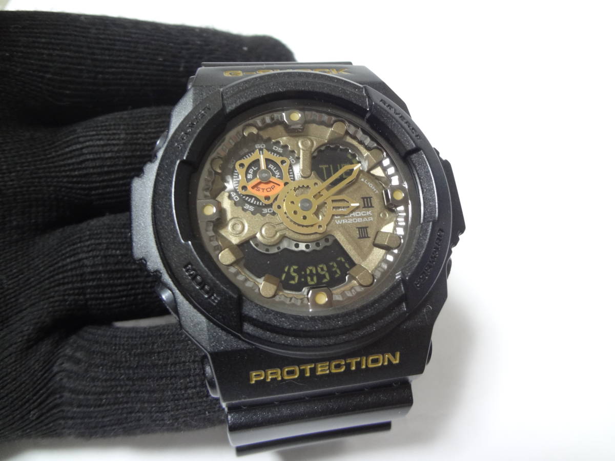 CASIO カシオ G-SHOCK メタリックパーツ フェイス GA-300A-1AJF 展示未使用品