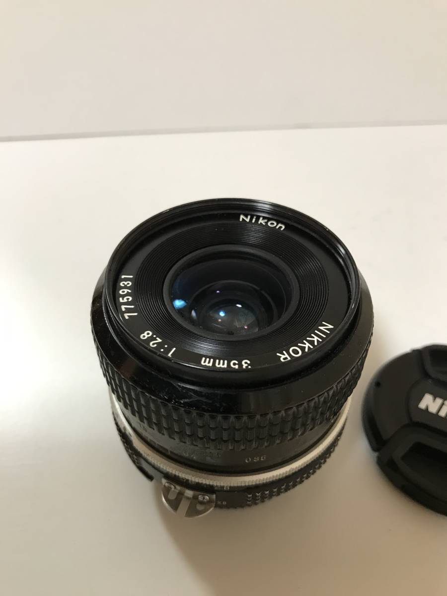 大口径 ニコン　NIKON NIKKOR 35mm f2・8 AI 良品_画像2