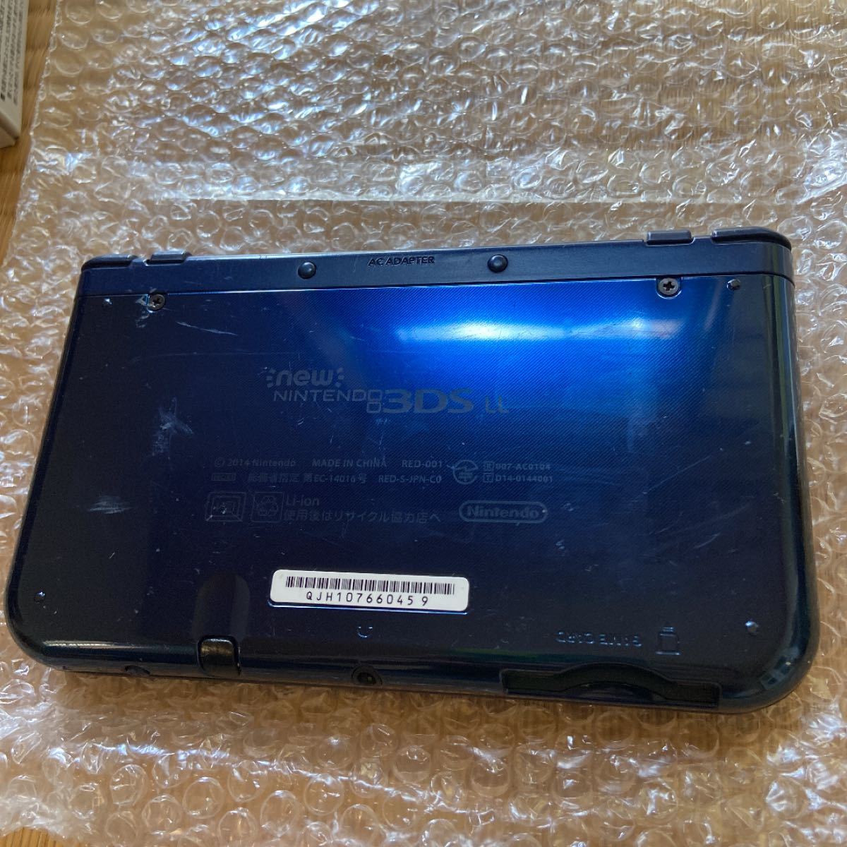 new ニンテンドー3DS 26 LL メタリックブルー 本体 青 【超目玉枠】 LL 純正販売店舗 801【極美品】Newニンテンドー3DS メタリックブルー LL 携帯用ゲーム本体
