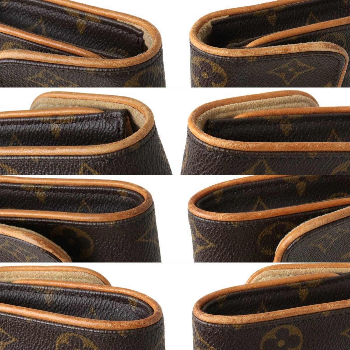 LOUIS VUITTON/ルイヴィトン ポシェット・ツインPM ショルダーバッグ モノグラム M51854 CA0070 ES Bランク_画像6