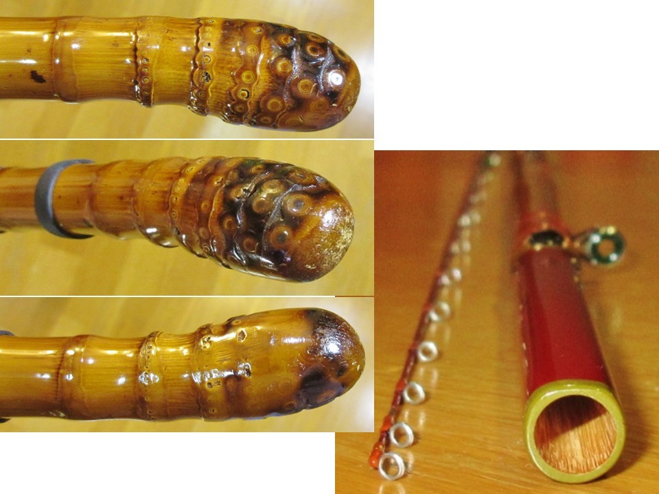 ☆超希少細身!美品!先代 竿かづ 名竿『竿太郎 特撰作』 根付き ☆超希少細身!美品!先代 竿かづ 名竿『竿太郎 特撰作』 根付き