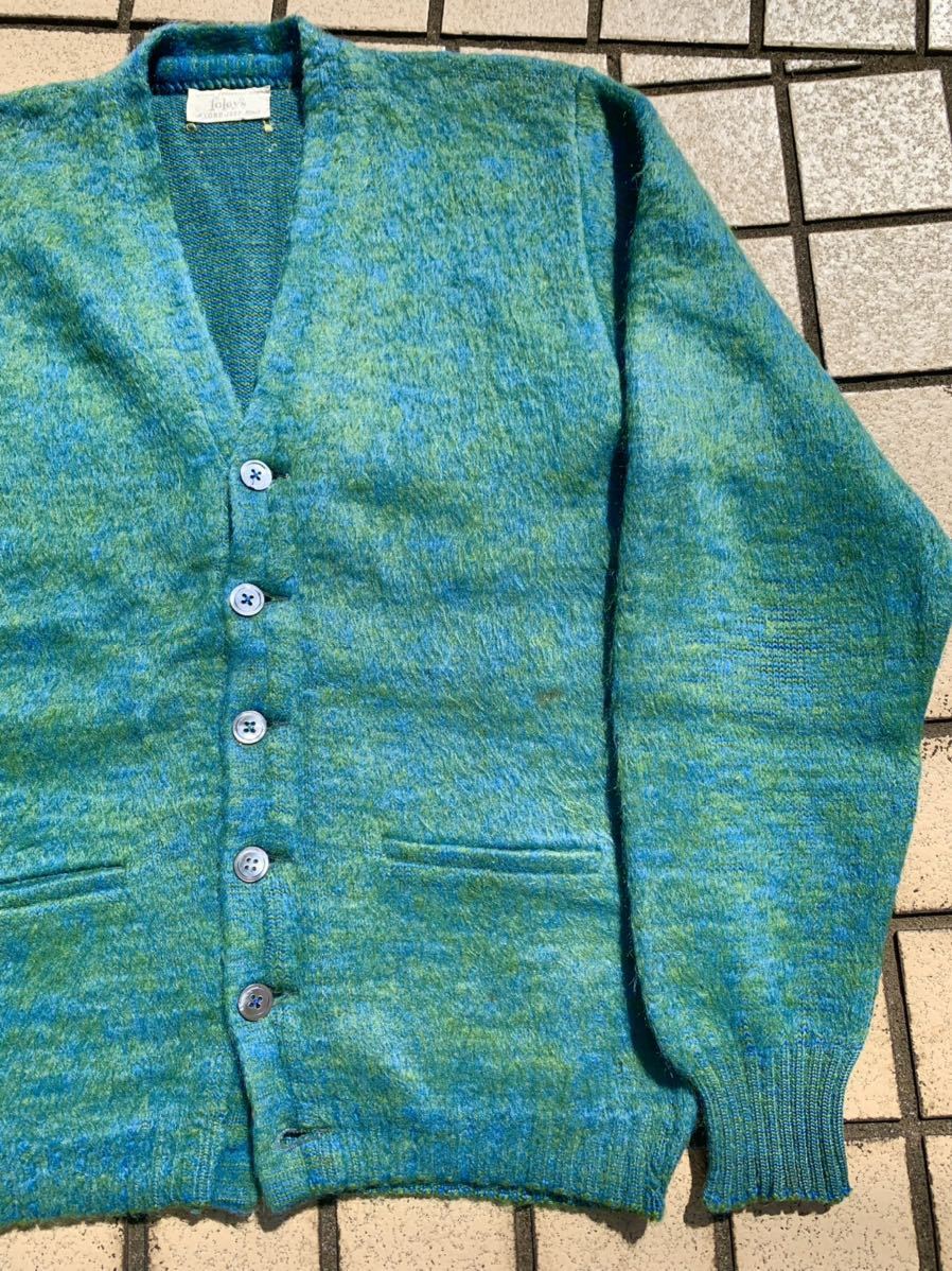 60s ビンテージ モヘアカーディガン ビンテージ loadjeff ニルバーナ