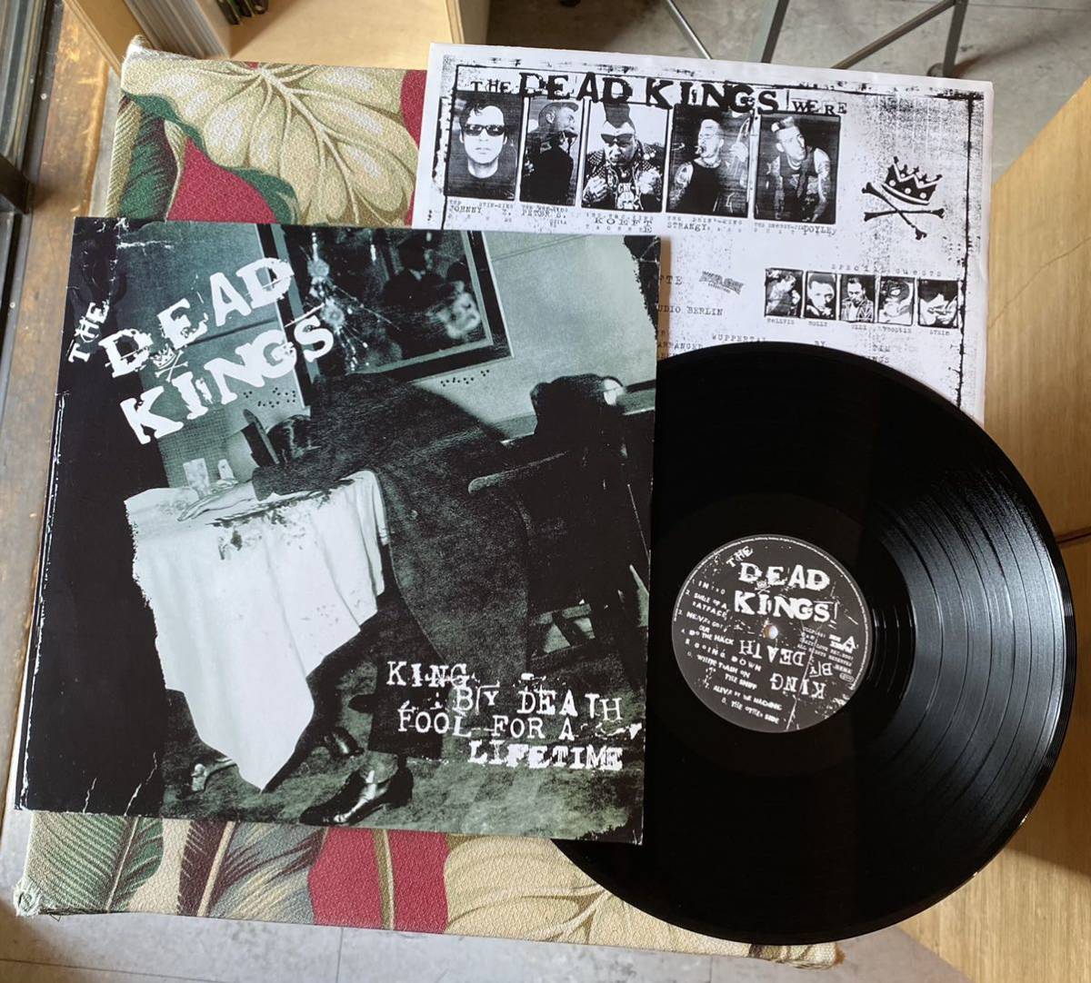 The Dead Kings LP King By Death インナースリーブ付き サイコビリー ロカビリー_画像1