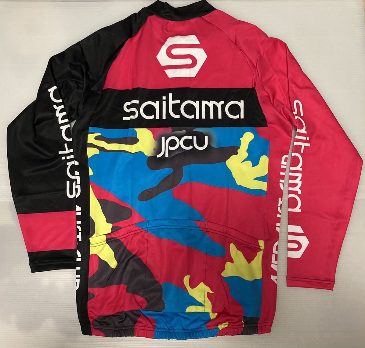 [ new goods unused ] bicycle race Saitama main part long sleeve jersey long pants top and bottom set 2L Medalist Club MEDALISTCLUB bicycle wear 