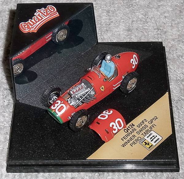 Q4124 1/43フェラーリ 500F2 TARUFFI スイスGP 1952 FERRARI QUARTZO 4124