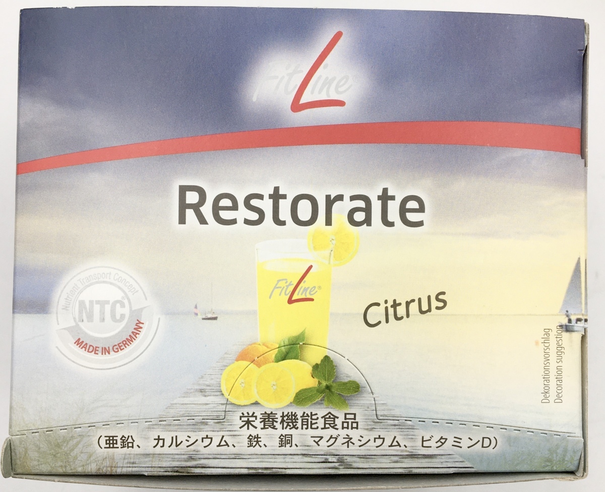 ☆ PM-JAPAN フィットライン レストレイト＋鉄 シトラス (Fe Citrus) 30袋入 未開封 賞味期限2022年7月迄_画像5