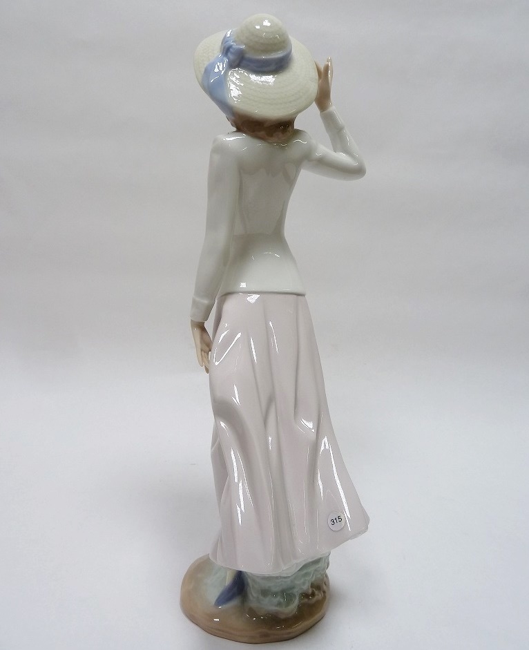 クーポン ヤフオク! - ( BM5)LLADRO/リヤドロ#5682 春のそよ風 Breezy... 国産お得