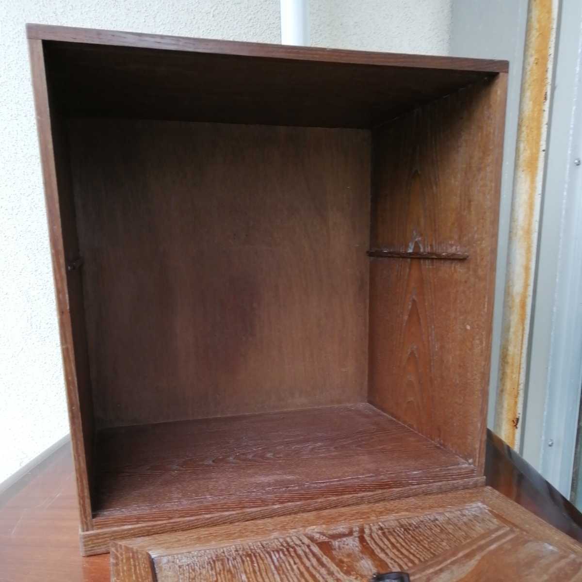 E1932 煎茶棚 紋竹 器局 九如堂一茶 花押 茶棚 茶道具 煎茶道具