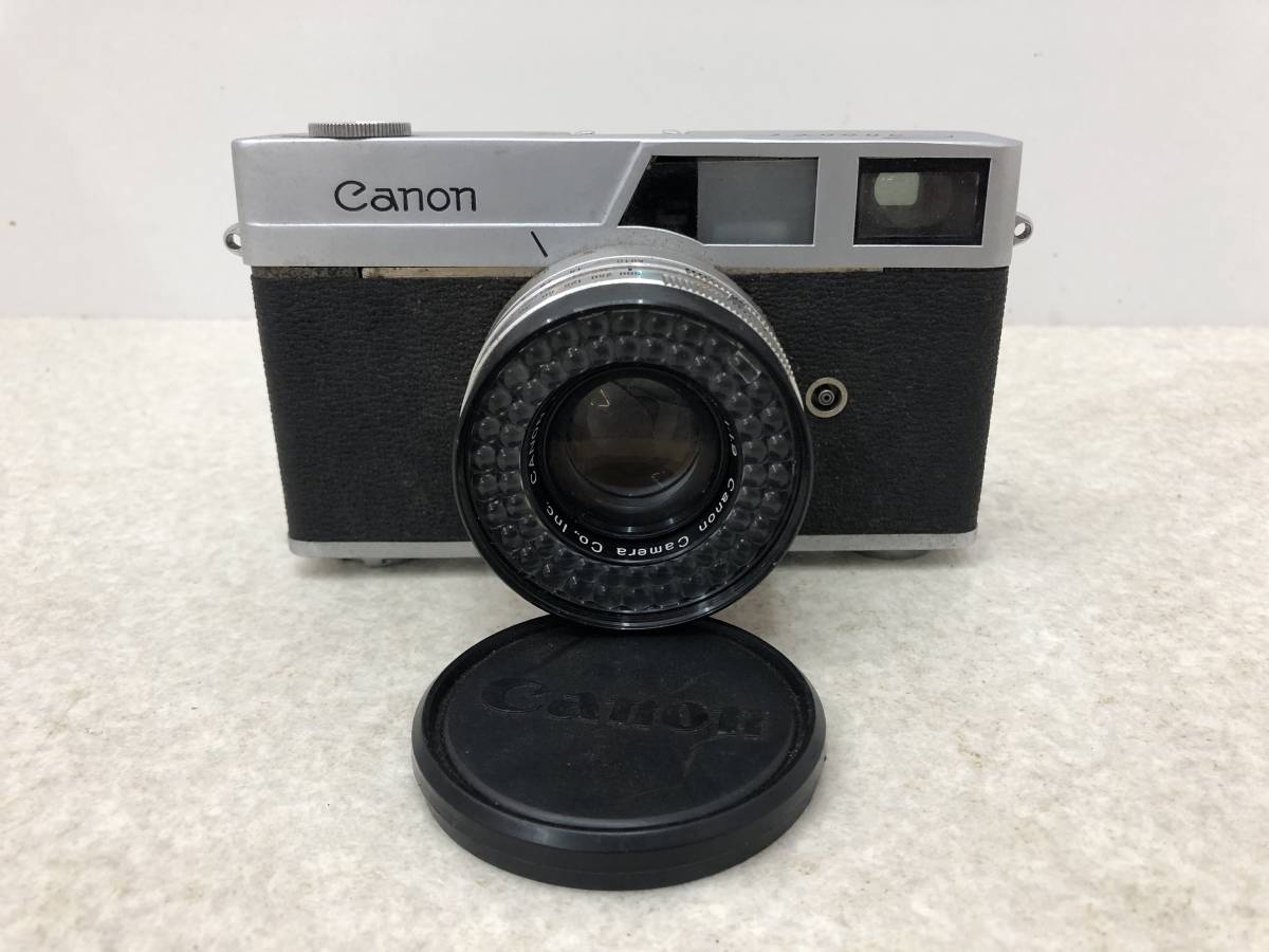 【I-3】　　昭和 レトロ Canon キャノン カメラ 一眼レフカメラ フィルムカメラ_画像1