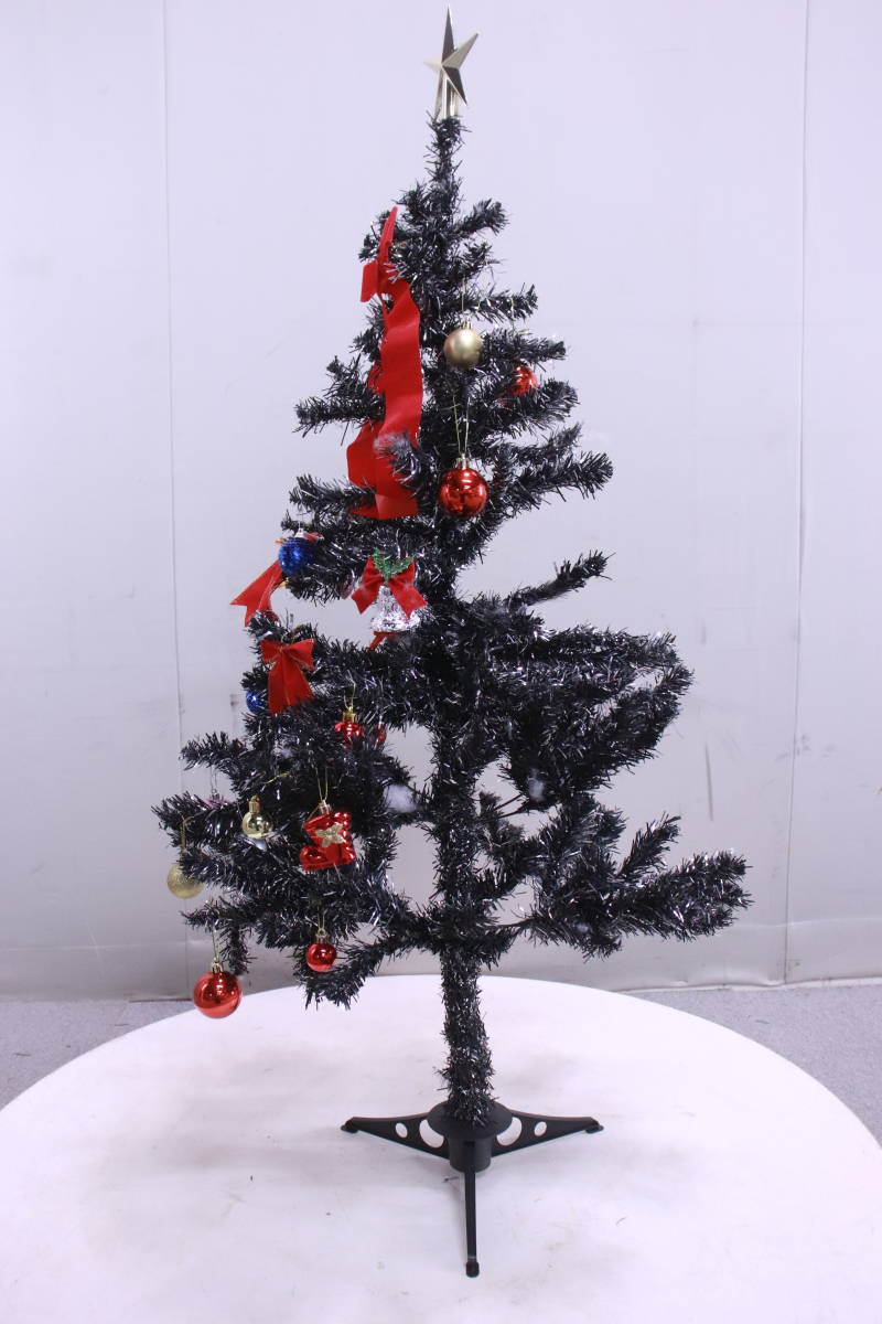  Christmas tree secondhand goods height 120cm present condition goods base black color details unknown illumination light less #(F4175)