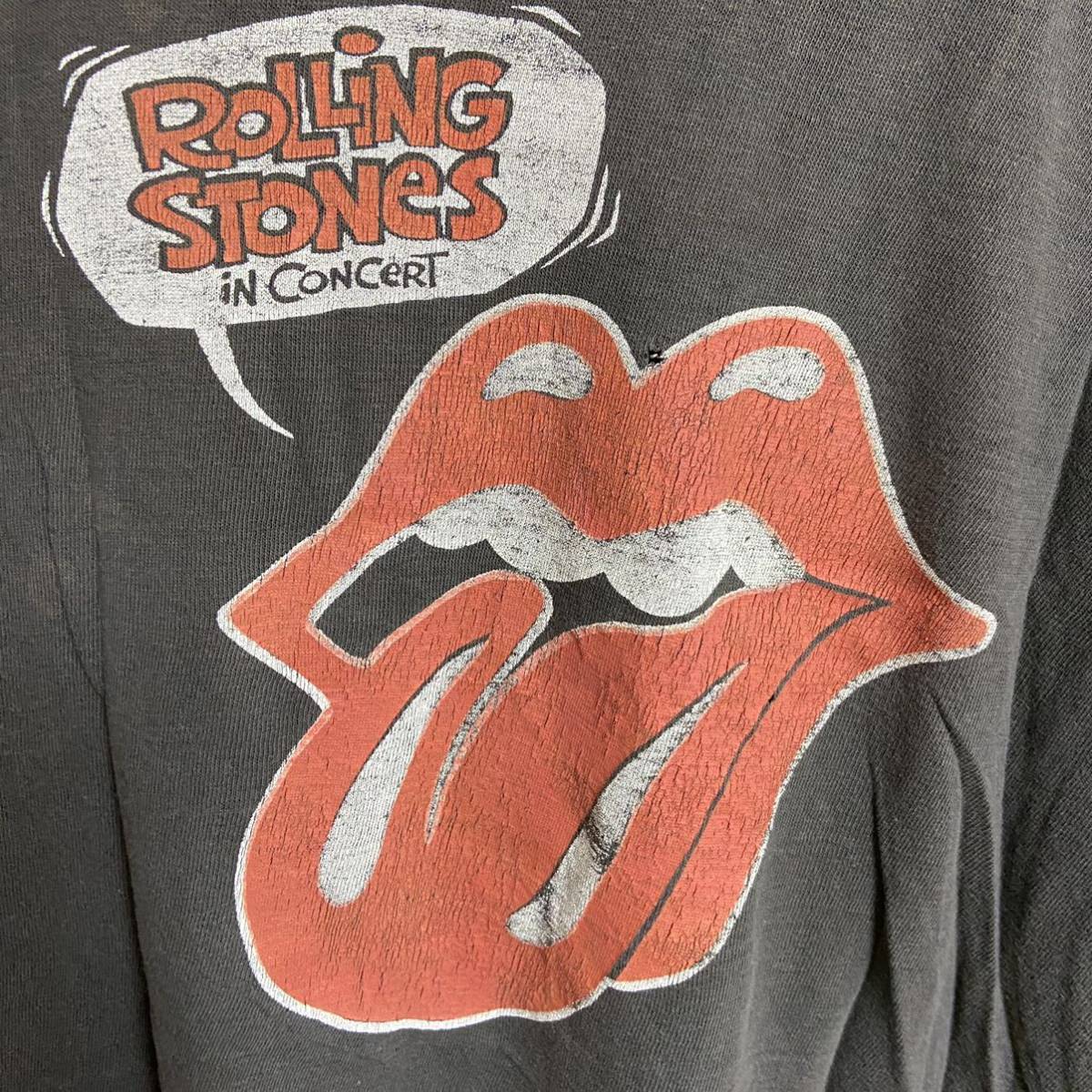 ローリングストーンズ ビンテージ Tシャツ 1978 rolling stones ブラック