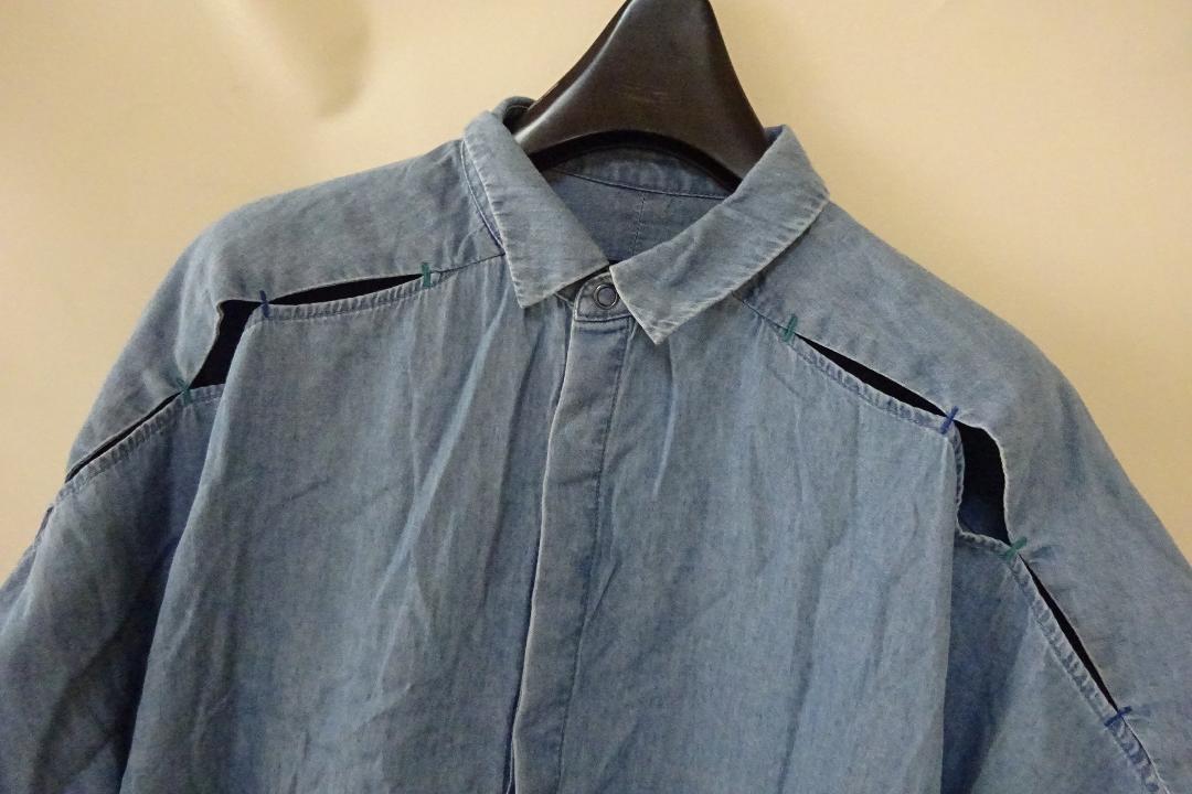 * Agnes B SPORT b. Denim shirt tunic 36