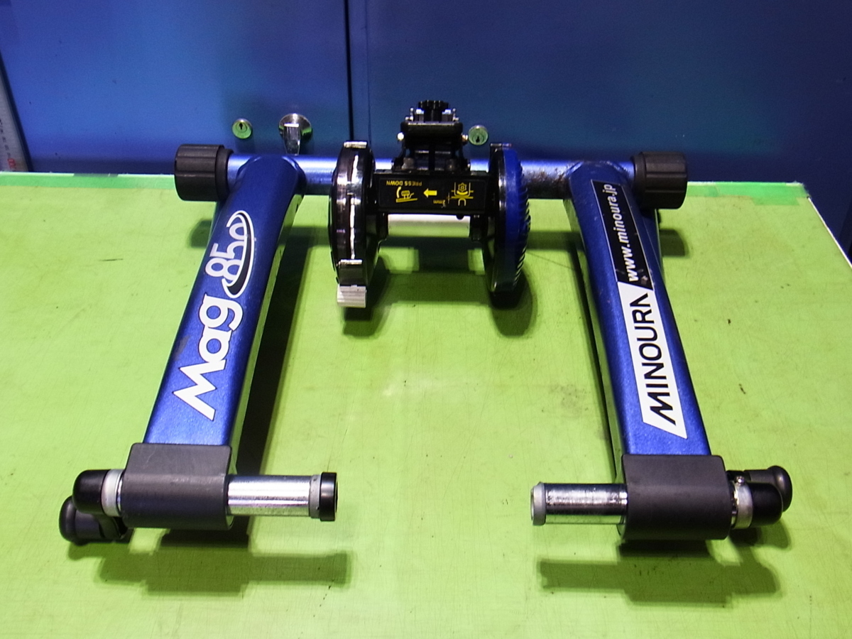 ■■【即決】ミノウラ MINOURA サイクルトレーナー 固定ローラー台 MAG 850 動作確認OKなUSED品! 8