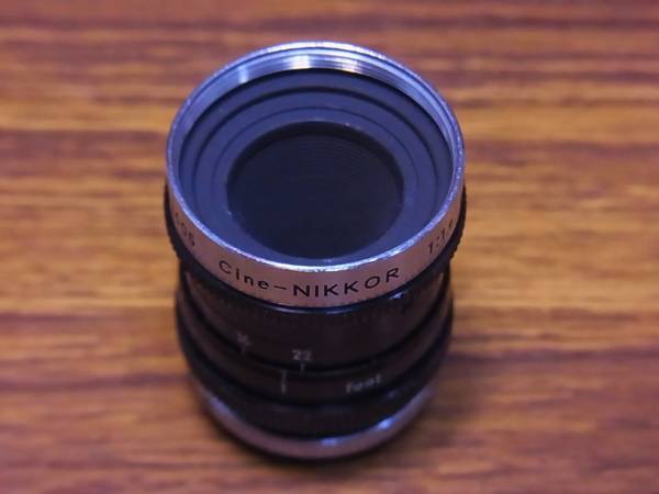 ## prompt decision!#Cine-NIKKOR 1:1.9 f=13mm D mount Old lens maintenance assumption junk treatment . exhibiting!