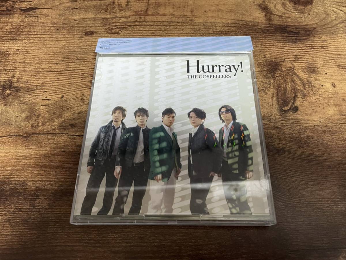 ゴスペラーズCD「Hurray!」DVD付初回生産限定盤●_画像1