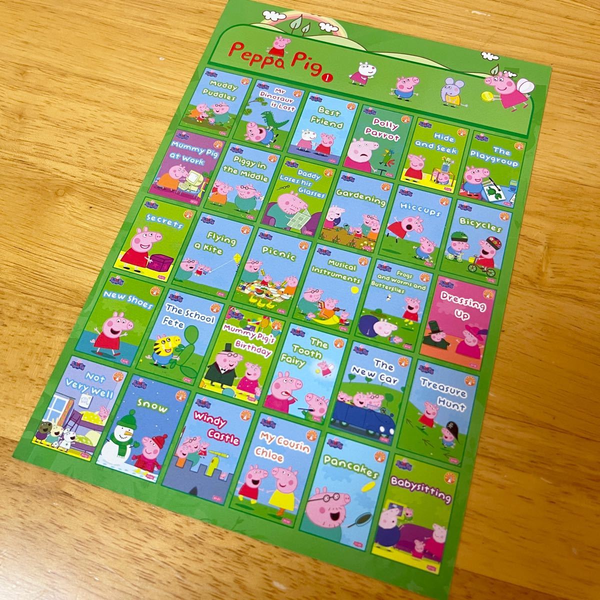 Peppa Pig 英語絵本 アニメから絵本 シーズン1-3 ペッパピッグの音 Peppa Pig 英語絵本 アニメから絵本 シーズン1-3 ペッパピッグの音
