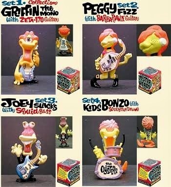 ロッキンジェリービーン oyster headz フィギュア 4種セット ロッキンジェリービーン oyster headz フィギュア 4種セット