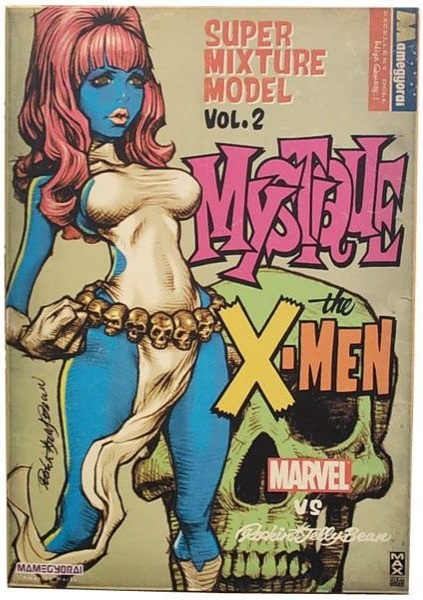 ロッキンジェリービーン X•MEN ミスティーク ロッキンジェリービーン SUPER MIXTURE MODEL MARVEL vs Rockin
