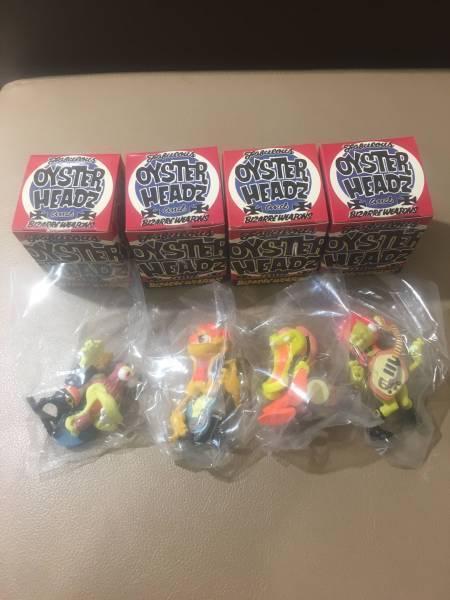 ロッキンジェリービーン oyster headz フィギュア 4種セット ロッキンジェリービーン oyster headz フィギュア 4種セット